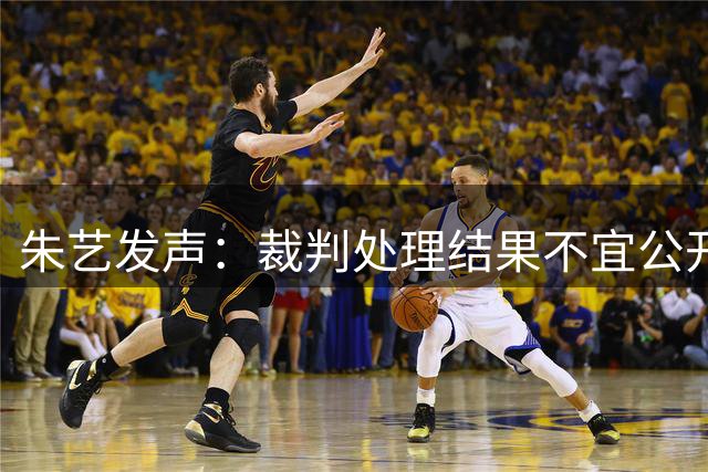 朱艺发声：裁判处理结果不宜公开 争议评议制度有待商榷